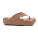 CROCS GATAWAY PLATFORM FLIP MILK CHOCOLATE 209410-2JJ Crocs