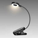 Lampka bezprzewodowa Tech-Protect LL100 z klipsem + Kabel USB-A / USB-C 30 cm - czarna Tech-Protect