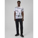 T-shirt regular z nadrukiem męski 4F 4FRSS26TTSHM3641-97A 4f