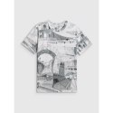 T-shirt regular z nadrukiem męski 4F 4FRSS26TTSHM3641-97A 4f
