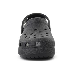 CROCS CLASSIC PLATFORM GLITTER CLOG W BLACK 207241-001 Crocs