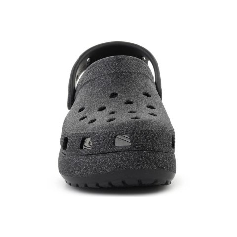 CROCS CLASSIC PLATFORM GLITTER CLOG W BLACK 207241-001 Crocs
