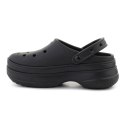 CROCS CLASSIC STACKED CLOG BLACK/BLACK 211355-060 Crocs