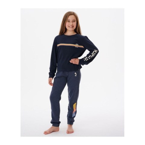 Koszulka RIP CURL Melting Wave Long Sleeve -Girl granatowy Rip Curl