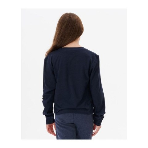 Koszulka RIP CURL Melting Wave Long Sleeve -Girl granatowy Rip Curl