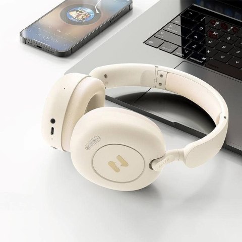Słuchawki Bluetooth HAVIT H655BT PRO (beżowe) Havit