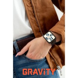 Smartwatch Gravity Biało Czarny 2 Paski GT17-8 Gravity