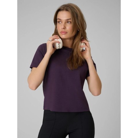 T-shirt regular gładki damski 4F 4FRAW25TTSHF3625-50S 4f