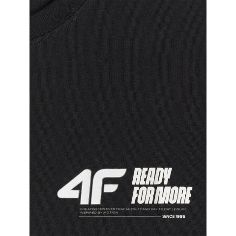 T-shirt regular gładki męski 4F 4FRSS26TTSHM3992-20S 4f