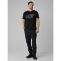 T-shirt regular z nadrukiem męski 4F 4FRSS26TTSHM3989-10S 4f