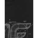 T-shirt regular z nadrukiem męski 4F 4FRSS26TTSHM3989-10S 4f