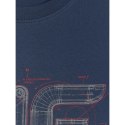 T-shirt regular z nadrukiem męski 4F 4FRSS26TTSHM3989-10S 4f