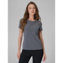 T-shirt slim gładki damski 4F 4FRSS26TTSHF3628-24S 4f
