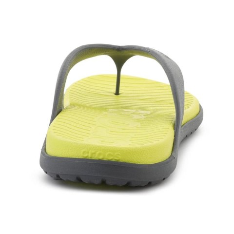 CROCS COAST FLIP SLATE GREY/CITRUS 212035-0GG Crocs