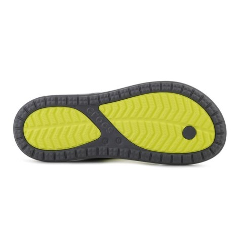 CROCS COAST FLIP SLATE GREY/CITRUS 212035-0GG Crocs