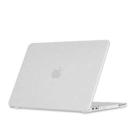 Etui Tech-Protect SmartShell na MacBook Neo 13" 2026 -przezroczysto-brokatowe Tech-Protect