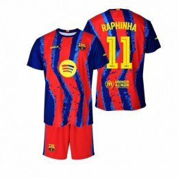 FC Barcelona Raphinha komplet koszulka spodenki junior box 2025/26 BC59ER FC Barcelona