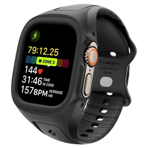 Pasek Spigen Liquid Air Pro na Apple Watch Ultra 49 mm - czarny Spigen