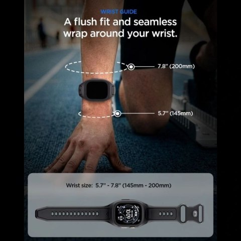 Pasek Spigen Liquid Air Pro na Apple Watch Ultra 49 mm - czarny Spigen