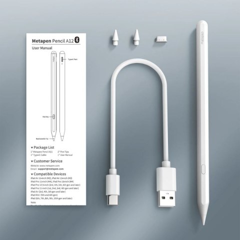Rysik Metapen Pencil A12 do iPada - biały Metapen