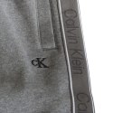 Spodnie dresowe dresy Calvin Klein Fleece Logo Tape Jogger Grey Heather - LZ04LE291G-P7E Calvin Klein