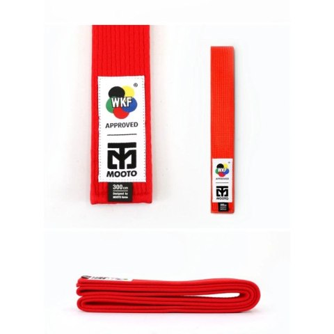 Czerwony pas do kimona - MTX Karate WKF | MOOTO