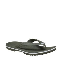Klapki Crocs Crocband Flip oliwkowe 11033 3J5 Crocs