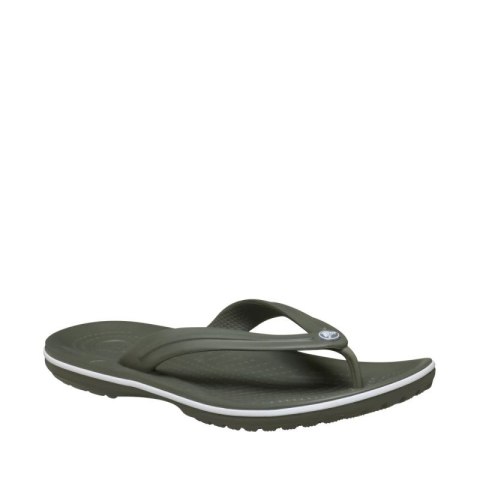 Klapki Crocs Crocband Flip oliwkowe 11033 3J5 Crocs