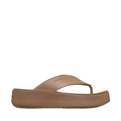 Klapki damskie Crocs Getaway Platform Flip brązowe 209410 2JJ Crocs