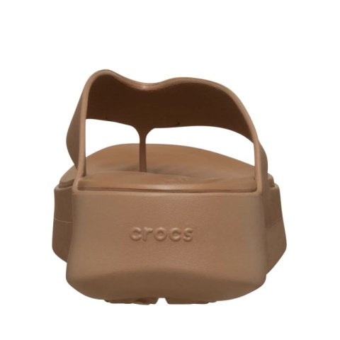 Klapki damskie Crocs Getaway Platform Flip brązowe 209410 2JJ Crocs