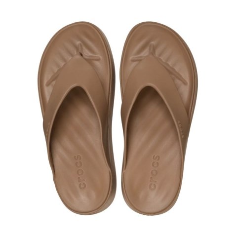 Klapki damskie Crocs Getaway Platform Flip brązowe 209410 2JJ Crocs