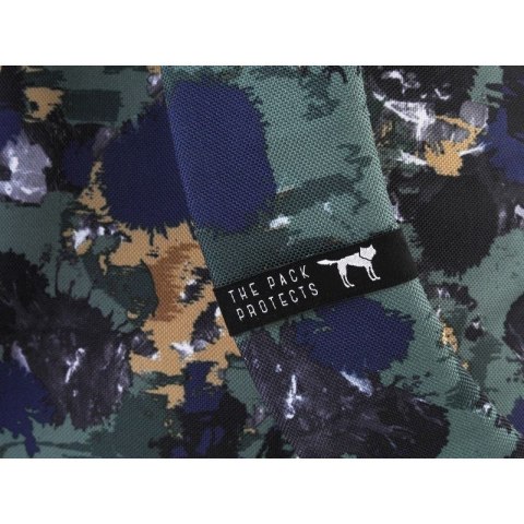 PLECAK THE SOCIETY PACK XCLASSIC BACKPACK GREEN CAMO ALLOVER 181CPR702-74 The Pack Society