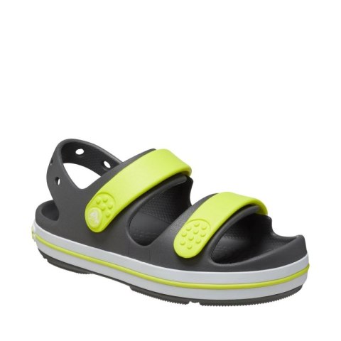 Sandały dla dzieci Crocs Crocband Cruiser grafitowo-żółte 209423 1NJ Crocs