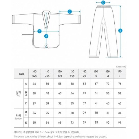 Dobok do Taekwondo - standard (WT) | MOOTO