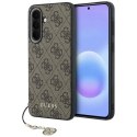 Etui Guess 4G Charm na Samsung Galaxy A57 5G - brązowe Guess
