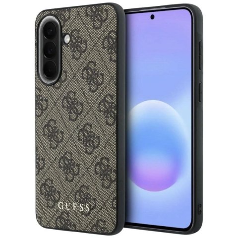 Etui Guess 4G Classic na Samsung Galaxy A37 5G - brązowe Guess
