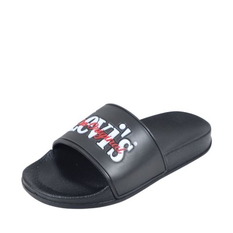 Klapki damskie Levi's Pool S czarne VPOL0251S-0003 Levis