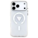 Etui Guess IML Gradient Triangle Logo MagSafe na iPhone 17 Pro Max - przezroczyste Guess