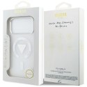 Etui Guess IML Gradient Triangle Logo MagSafe na iPhone 17 Pro Max - przezroczyste Guess