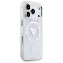 Etui Guess IML Gradient Triangle Logo MagSafe na iPhone 17 Pro - przezroczyste Guess