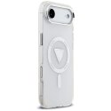 Etui Guess IML Gradient Triangle Logo MagSafe na iPhone Air - przezroczyste Guess