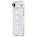 Etui Guess IML Gradient Triangle Logo MagSafe na iPhone Air - przezroczyste Guess