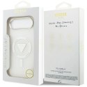 Etui Guess IML Gradient Triangle Logo MagSafe na iPhone Air - przezroczyste Guess
