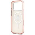 Etui Karl Lagerfeld IML Choupette Sketch Logo MagSafe na iPhone 17 Pro - różowe Karl Lagerfeld