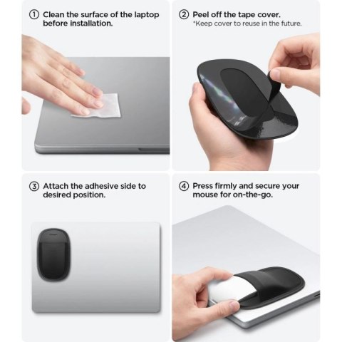 Etui Spigen LD220 Mouse Sleeve na myszkę - czarna Spigen