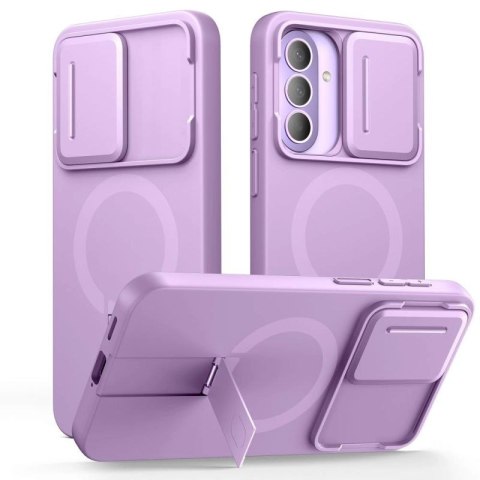 Etui Tech-Protect Kevlar Aura MagSafe na Samsung Galaxy A57 - fioletowe Tech-Protect