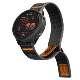 Pasek Spigen Athlex Airna Garmin Quick Release 22 mm - czarno-pomarańczowy Garmin