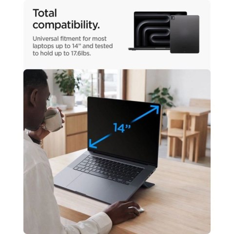 Podstawka pod laptopa Spigen SlimFold LD201-S6 - szara Spigen