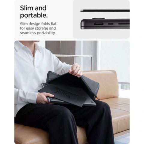 Podstawka pod laptopa Spigen SlimFold LD201-S6 - szara Spigen