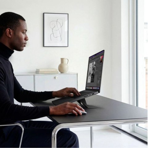 Podstawka pod laptopa Spigen SlimFold LD201-S6 - szara Spigen